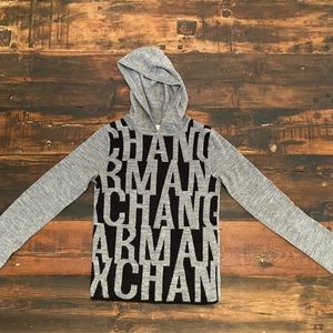 Armani Exchange Sweater Hoodie Sweater Logos XS